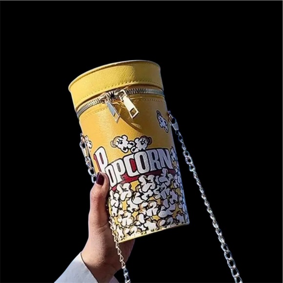 Popcorn Bucket Crossbody Bag - Picture 5 of 5